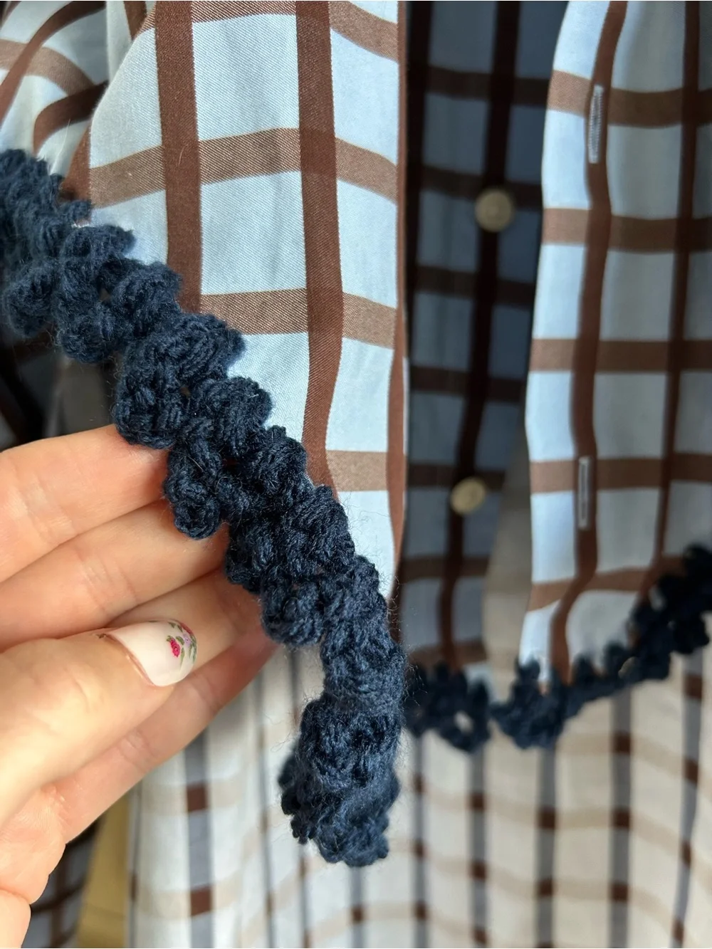 Upcycled button down - Picture 3 of 5